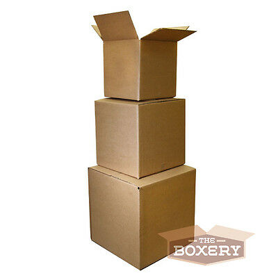 100 6x6x6 Shipping Packing Mailing Moving Boxes Corrugated Carton