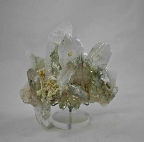 Quartz W Chlorite, Raw Crystal - Gift, Home Decor, Raw Stones, 28584